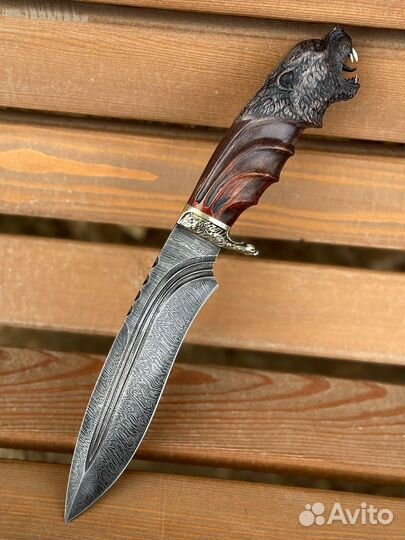 Авторский нож Медведь