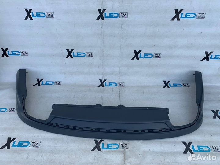 Диффузор заднего бампер Audi A8 стиль S8