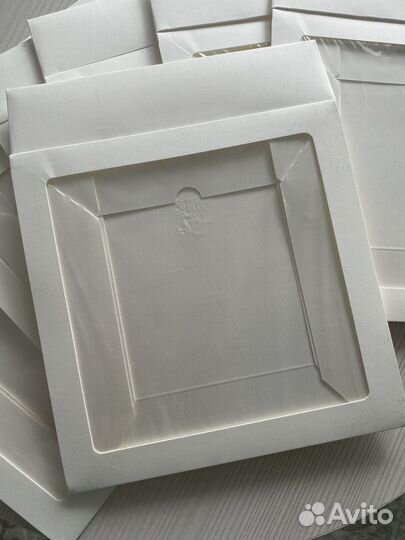 Крафт коробки с окошком