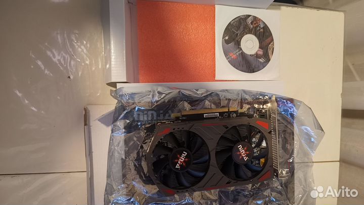 Видеокарта RX560 4GB новая