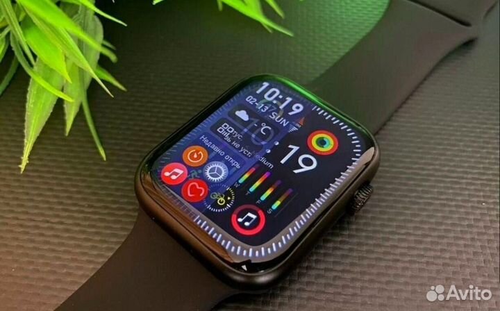 Apple watch series 9(при включении яблоко)