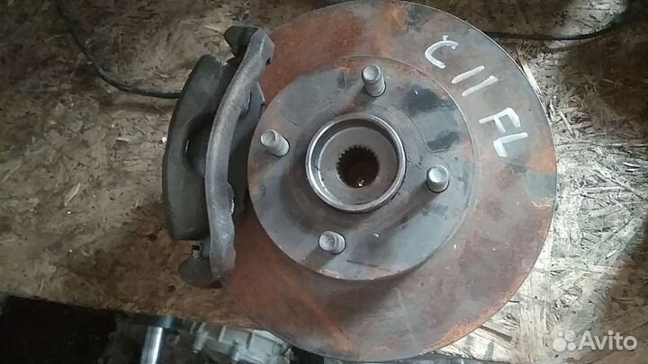 Ступица передняя левая nissan AD, wingroad Y12