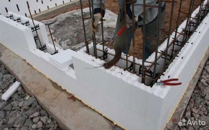 Несъемная опалубка для строительства