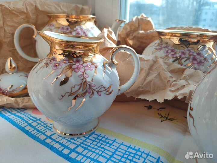 Дулёвский фарфор. Сервиз чайный 16 предметов. Форм