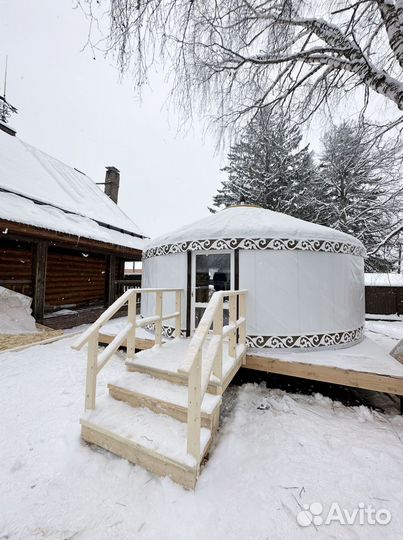 Юрта для глэмпинга