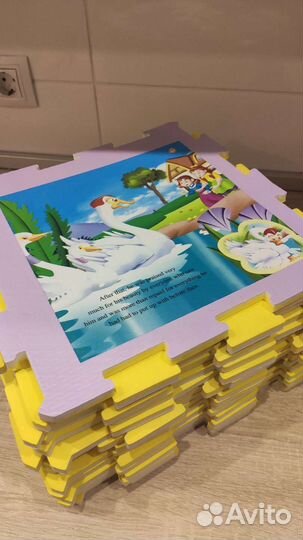 Детский коврик пазл для ползания