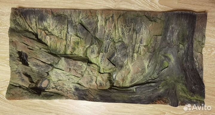 Рельефный 3D фон для аквариума