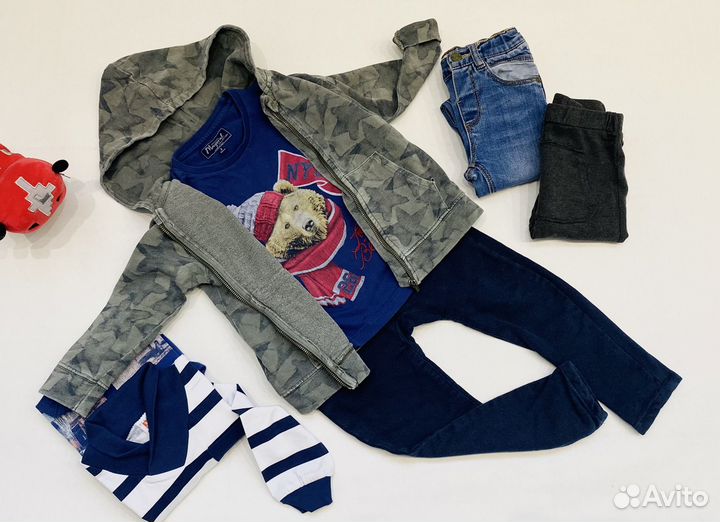 Детская одежда для мальчика пакетом zаrа 92 98
