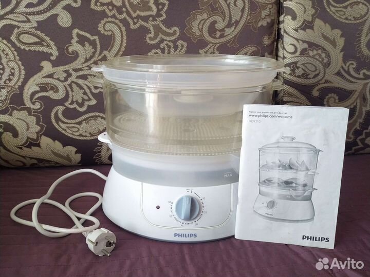 Пароварка philips HD9110