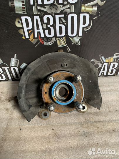 Chevrolet cobalt поворотный кулак левый в сборе