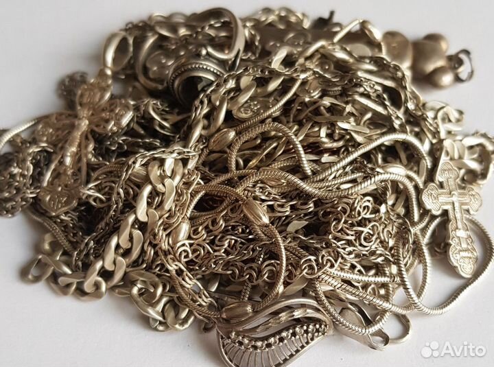 Лом серебра 925