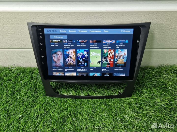 Магнитола Андроид Мерседес w211 w219 9дюймов