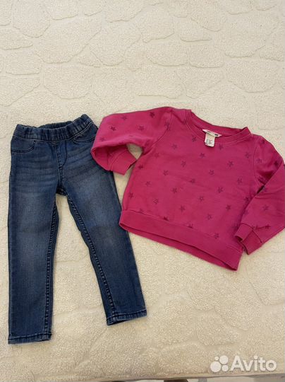 Вещи пакетом на девочку 86-92