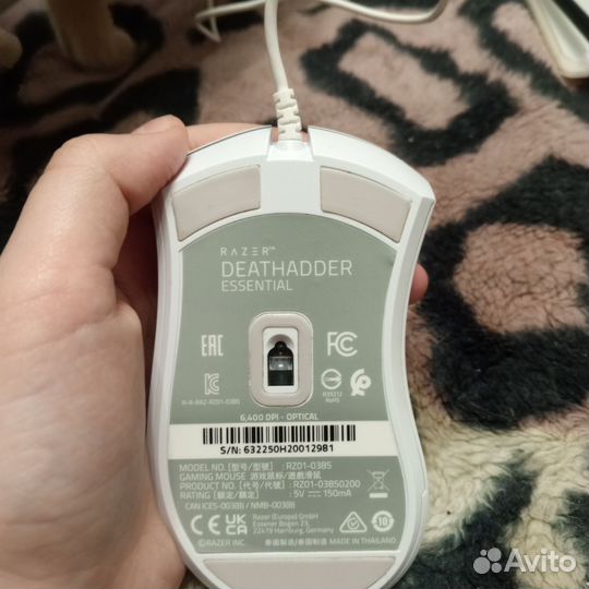 Игровая мышь razer deathadder essential