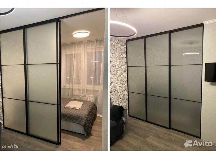 Раздвижные перегородки на заказ