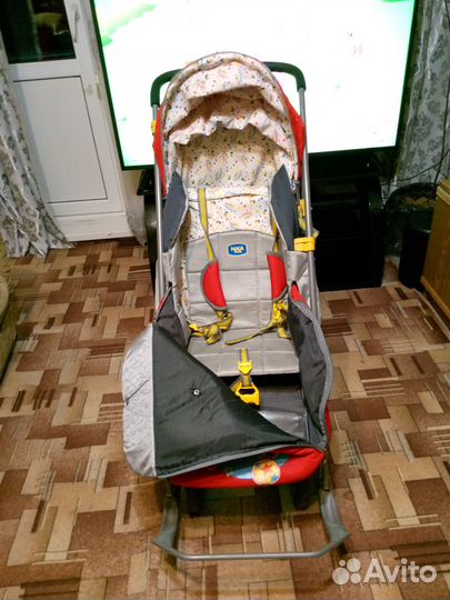 Санки коляска ника