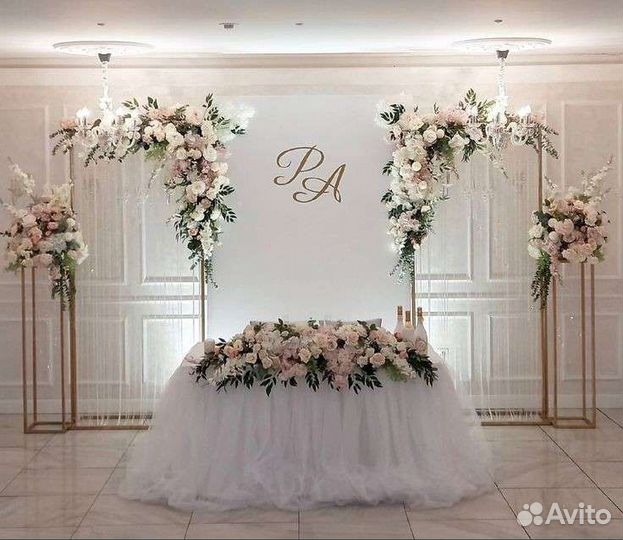 Оформление свадьбы, свадебный декор