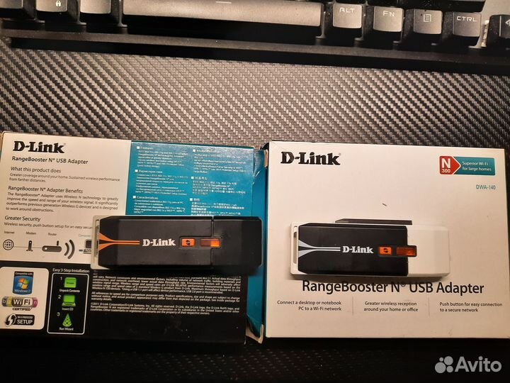 USB Wi-Fi адаптер D-link DWA-140 2шт