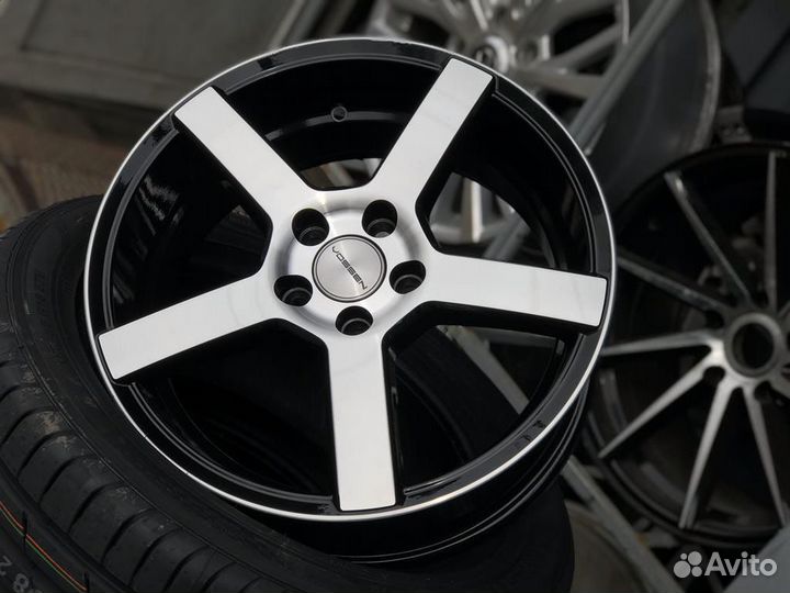 Диски R16 Vossen на Volkswagen Polo, Skoda Rapid