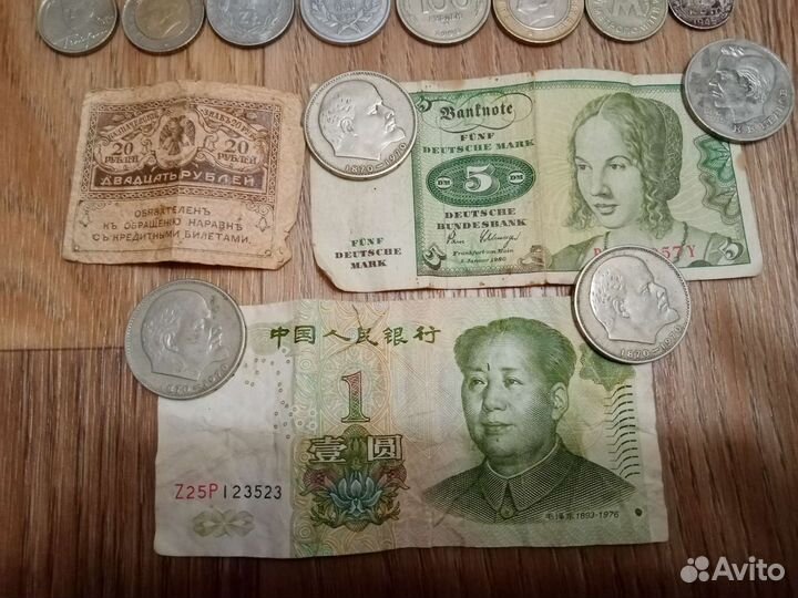 Монеты разные