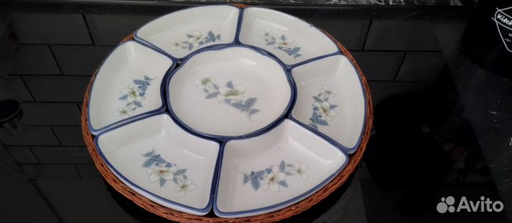 Менажница керамическая