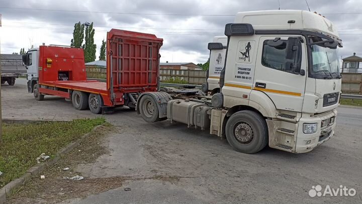 Грузовой эвакуатор трал