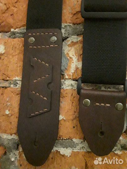 Ремень для гитары кожаный