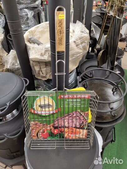 Решетка гриль из нержавейки