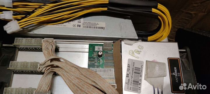 Asic antminer S9 обп REF 13.5Th Рабочие