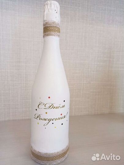 Свадебные бутылки, фужеры