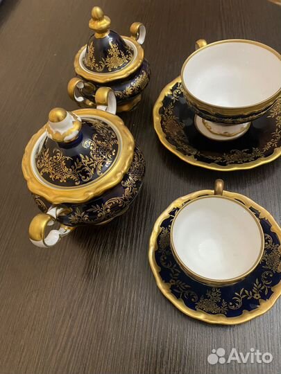 Фарфоровый чайный сервиз Cobalt Baймер