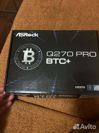 Материнская плата с процессором