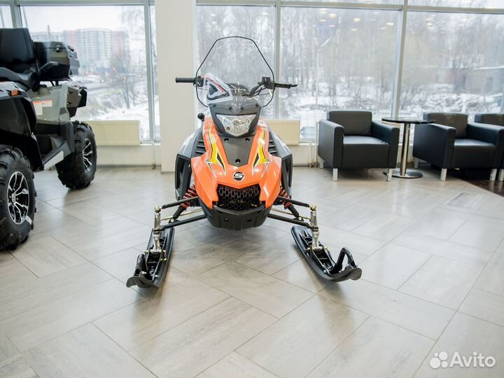 Снегоход stels капитан S150L