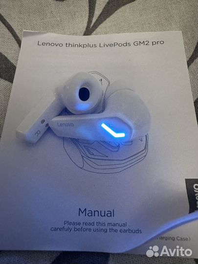 Беспроводные наушники lenovo