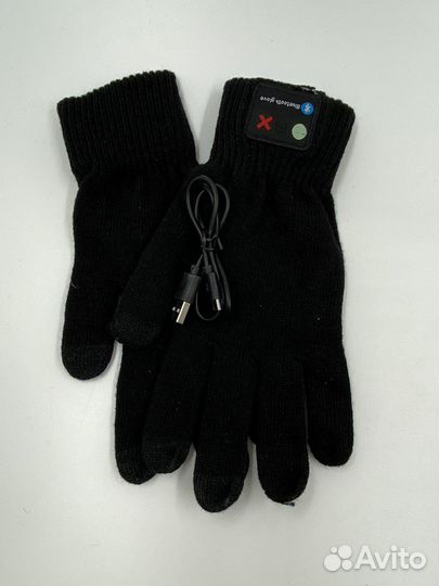 Перчатки вязаные с Bluetooth