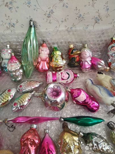 Елочные игрушки СССР