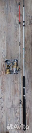 Донка фидер Крокодил+катушка кобра