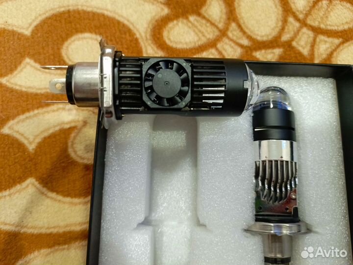 Лампочки с линзой h4