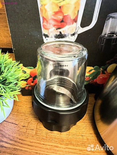 Новый блендер 2 в 1 с измельчителем Bosch 1000вт (Арт.44152)