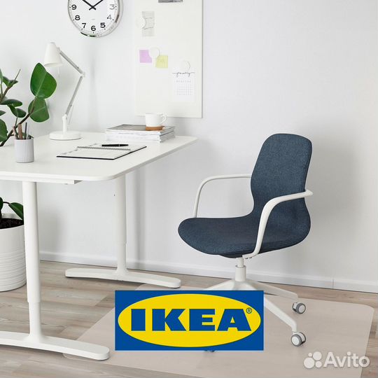 Конференц-стул с подлокотниками langfjall IKEA