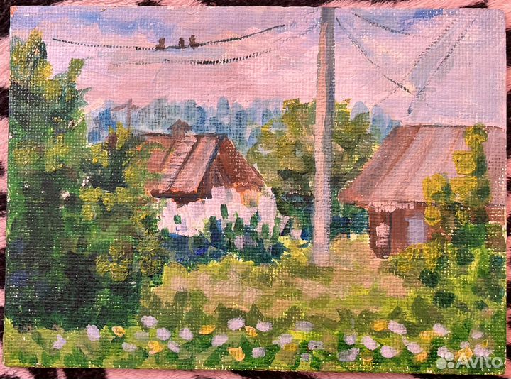 Этюд пейзаж