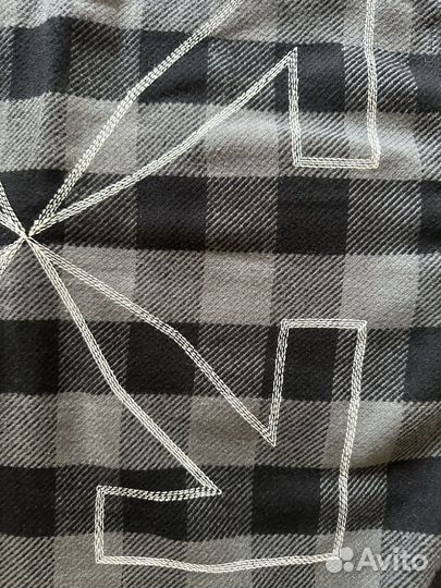 Рубашка с капюшоном Off-White, размер L, оригинал