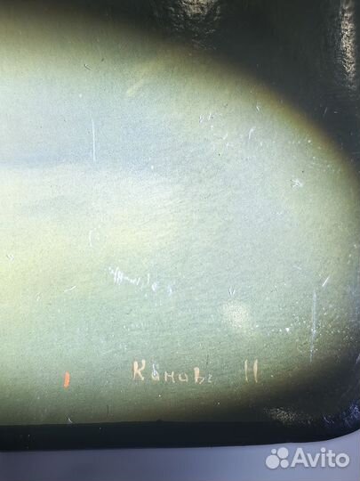 Шкатулка СССР 1963г Федоскино Балерина