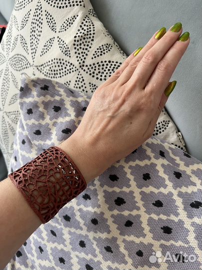 Браслет кожаный