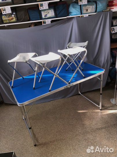 Стол туристический + 4 стула