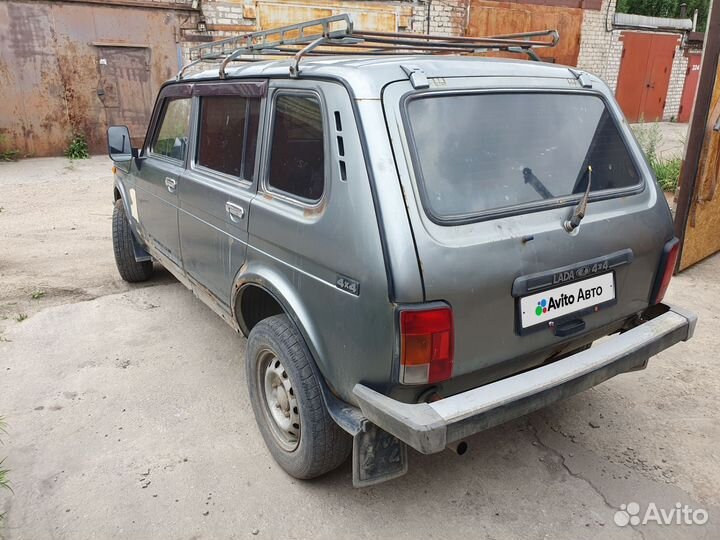 LADA 4x4 (Нива) 1.7 МТ, 2008, 125 000 км