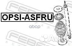 Проставка пружины верхняя (opel kadett E 1984-1