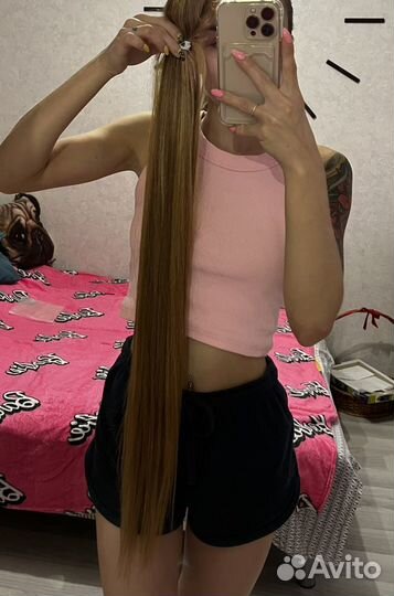 Волосы для наращивания 80+см