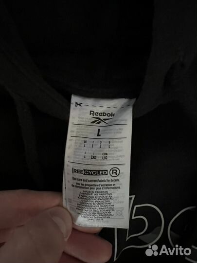 Худи reebok мужское