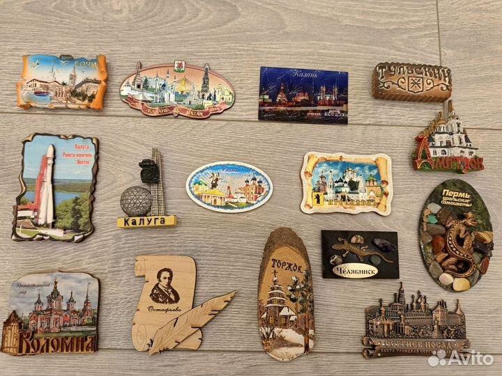 Магниты на холодильник. Россия